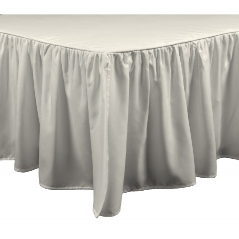 Bed Skirts| Brielle Home Bedskirt King Ivory - CA77325