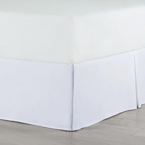 Bed Skirts| WestPoint Home Martex Pleated White Queen - EW60435