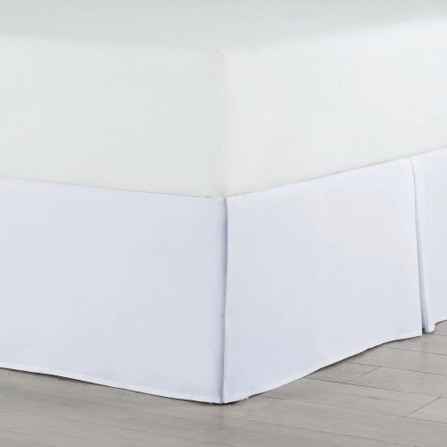 Bed Skirts| WestPoint Home Martex Pleated White Queen - EW60435