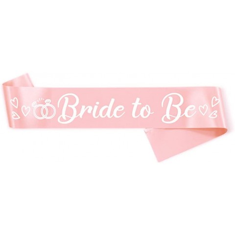 Party to Be Bride to Be Sash Bridal Shower Hen Night Bachelorette Party Decorations Party Favors Rose Gold