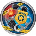 Police Officer Party Pack Dinner & Dessert Plates Napkins Cups Tablecover Birthdays Police Celebrations 16 Guests
