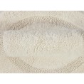 Bathroom Rugs & Mats| allen + roth 24-in x 24-in Off White Cotton Bath Mat - HC00028