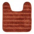 Bathroom Rugs & Mats| Mohawk Home Veranda bath rug 20-in x 30-in Rust Nylon Bath Rug - RX70395