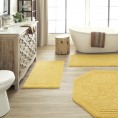 Bathroom Rugs & Mats| Mohawk Home Wellington 40-in x 24-in Gold Nylon Bath Rug - LX39254