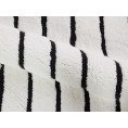 Bathroom Rugs & Mats| Origin 21 34-in x 21-in White Black Polyester Bath Mat - MV34119