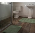 Bathroom Rugs & Mats| Traditional Essence 34-in x 21-in Deep Fern Nylon Bath Rug - MD43543