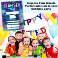 Slumber Party Invitation Cards Pajamas Birthday Party Invitation Kids Party Celebration 20 Cards With 20 Envelopes – shuiyi01