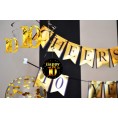 10th Birthday and Anniversary Decorations Party Pack Cheers to 10 Years Banner Balloons Swirls and Confetti Party Supplies