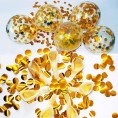 24 Pieces Gold Confetti Balloons | PREFILLED 12 Inch Latex Party Balloons with Gold Confetti for Party Decorations Wedding & Bridal Proposal Gold