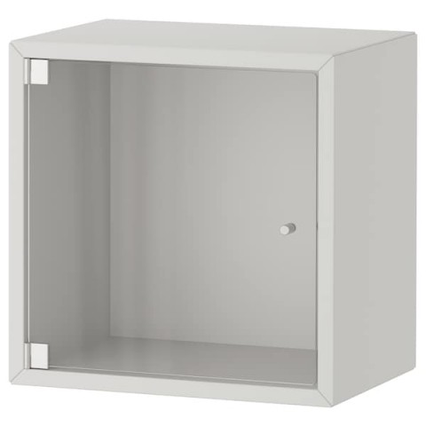 EKET Wall cabinet with glass door